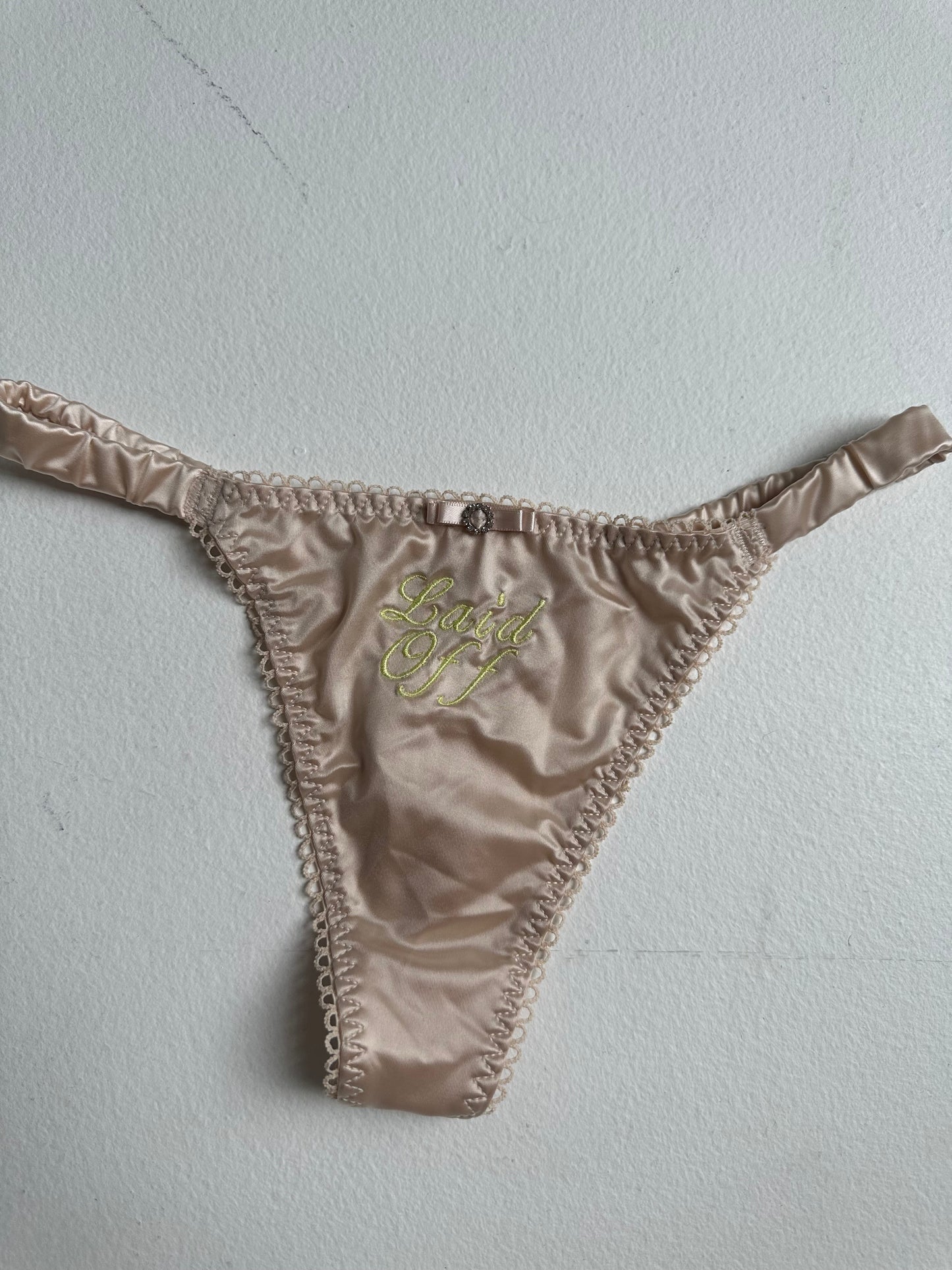 Laid Off x Nes Club Thongs